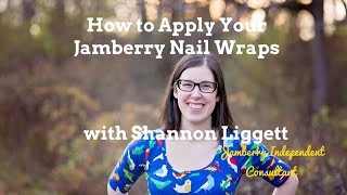 How to Apply Your Jamberry Nail Wraps [upl. by Callas]