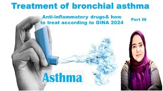 Bronchial asthma part 3 antiinflammatoryamp how to treat [upl. by Tisdale]