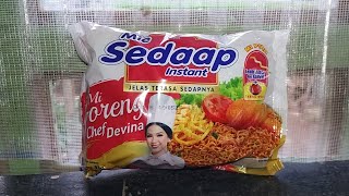 Review Produk 3082  Mie Sedaap Rasa Mie Goreng Ala Chef Devina [upl. by Rhetta554]