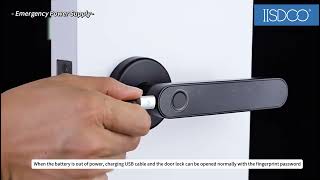 IISDOO NEW SMART DOOR LOCK FUNCTION INTRO [upl. by Ollecram]