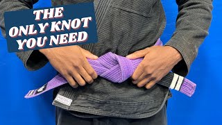 How to tie your BJJ Gi Belt Superlock Style [upl. by Nawj63]