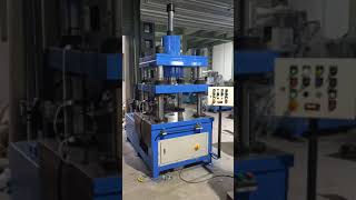 Hydraulic Press 80T wo booster and prefill valve  Shuz Tung  Thakur Automation Systems [upl. by Ylle607]