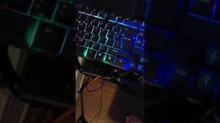 3pc gaming combo how to turn on keyboard LED [upl. by Luemas]