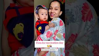 Vasu ka vaccination day 😓💁🏼‍♀️👶🩼 vaccine mommy babyboy subscribe [upl. by Myra625]