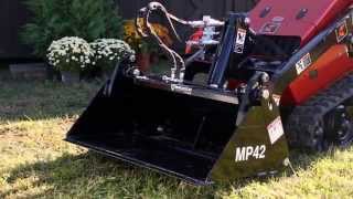 4in1 Bucket Attachment for Ditch Witch Mini Skid Steers [upl. by Jacobina]