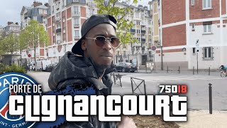 GabMorrison  Visite du quartier Porte de Clignancourt avec Bayass Paris 18ème [upl. by Dustan484]