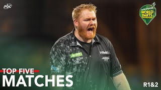 Top 5 Matches PreChristmas  202324 World Darts Championship [upl. by Anead]