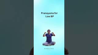 Yoga Poses amp Pranayamas for Low Blood Pressure Control  Manjula Yoga [upl. by Idnyl206]