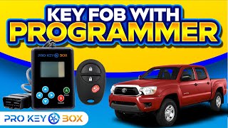 How To Easily Program Your 20052015 Toyota Tacoma Key Fob StepbyStep Guide DIY  ProKeyBoxcom [upl. by Suter]