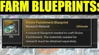 How to get the divine punishment blueprint  the first descendant FARM BLUEPRINTS [upl. by Attiuqehs]