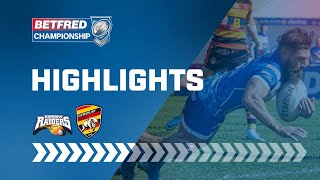 Highlights  Barrow Raiders v Dewsbury Rams [upl. by Larrabee]