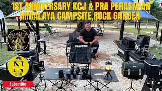 Vlog Camping At Himalaya Campsite  Rock Garden Camping ResortGopeng Perakkakicampingjohor [upl. by Hersch40]