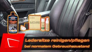 Auto Ledersitze reinigen  pflegen  Colourlock und Surf City Garage Voodoo Blend [upl. by Dieterich699]