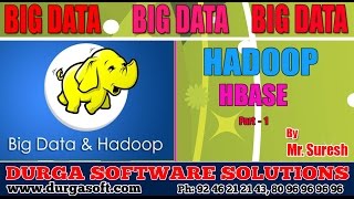 BIG Data  Hadoop  HBASE Part 1 by Suresh [upl. by Sura]