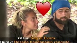 Survivor Evrim ❤️Yasin Aşkı [upl. by Dyanne]