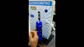 Procedimiento para verificación y calibración del Alcoholimetro Fijo ALC10 000 [upl. by Nedearb]