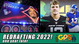 ReDrafting the 2022 NFL Draft [upl. by Rafter]