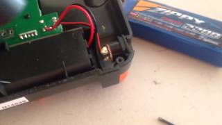 Turnigy 9x lipo battery mod [upl. by Cirde]