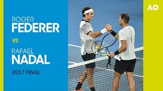 Roger Federer vs Rafael Nadal  Australian Open 2017 Final  AO Classics [upl. by Bonacci980]