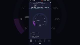 ATampT Internet air home Internet speed test [upl. by Buell]