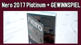 Nero 2017 Platinum REVIEW und FETTES GEWINNSPIEL  Alle Funktionen im Überblick 4K  H265 und mehr [upl. by Halika171]