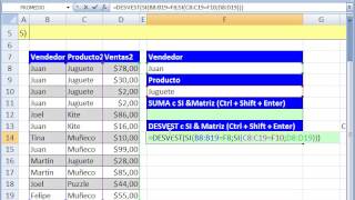 Excel Facil Truco 77 P4 DESVEST SI Desviacion Estandar SI [upl. by Medarda632]