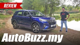 2021 Perodua Ativa H 10 Turbo SUV full review  AutoBuzzmy [upl. by Ahsinav]