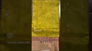 Chanderi silk sarees 8121129550 [upl. by Siblee]