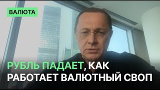 Рубль падает как работает валютный своп [upl. by Thorndike]