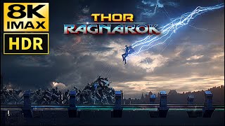 Thor Ragnarok • Led Zeppelin quotImmigrant Songquot • 8K IMAX HDR amp HQ Sound [upl. by Tamra]