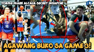 WRESTLEMANIA SERIES CONTINUES YORME ALCALA ANG SECRET WEAPON NG QUEZON PINAGLARO NA NG GAME 3 [upl. by Citarella572]