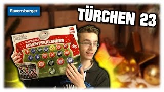 TÜRCHEN 23  RAVENSBURGER 3D BUNDESLIGA PUZZLE ADVENTSKALENDER  PacksUnited [upl. by Acinnad]