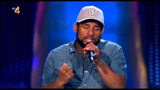 Mitchell Brunings  Redemption Song  The Voice Of Holland Season 4 [upl. by Anemolihp]