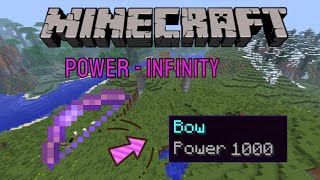 How To Get The Most OP Bow In Minecraft [upl. by Kopaz]