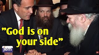 God Is on Your Side  NYC Mayor Rudy Giuliani Visits the Rebbe [upl. by Sinclare]