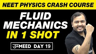 FLUID MECHANICS IN ONE SHOT  All Concepts Tricks amp PYQs  NEET Physics Crash Course [upl. by Flynn]