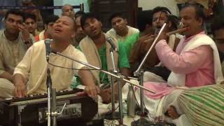 Hare Krishna Kirtan  2 by Mathura Jivan Prabhu on Day 2 of ISKCON Mira Road Kirtan Mela 2016 [upl. by Notnef]