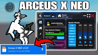 Arceus X New Update 🔥 Arceus X Neo V129 Better Fluxus Executor mobile amp Delta  Arceus X Download [upl. by Lasorella688]