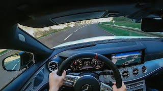 MercedesAMG CLS 53 Exhaust Sound POV Drive  Downshift amp Upshift [upl. by Doerrer373]