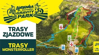 Kotelnica Gravity Park Białka Tatrzańska trasa Floł amp Jump [upl. by Verbenia]