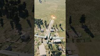 A10 Warthog Rocket shootin gunz a blazing strafe run dcs [upl. by Terrilyn103]