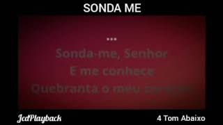 Sonda Me 4 Tom Abaixo 🎵 Play back 🎵 Aline Barros [upl. by Asiul]