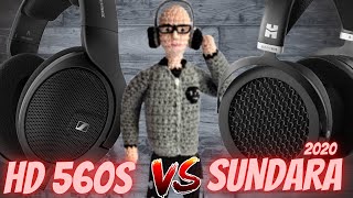 HIFIMAN SUNDARA 2020 VS SENNHEISER HD 560S  REVIEW Y COMPARACIÓN [upl. by Sherlocke984]