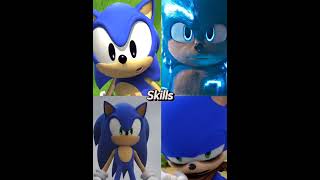 Classic Sonic vs Modern Sonic vs Boom Sonic vs Movie Sonic [upl. by Anastice]