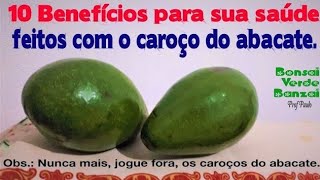 10 benefícios com o caroço do abacate Nunca mais os jogue fora paulobonsai [upl. by Heriberto]