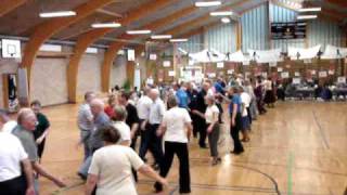 Contra dancing in Tommerup Denmark Fast Living [upl. by Uranie]