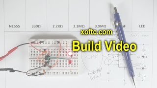 XCBV Astable 555 Timer SinkSource Example [upl. by Mackey]