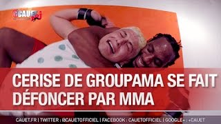 Cerise de Groupama se fait défoncer par des champions de MMA  C’Cauet sur NRJ [upl. by Tahmosh]