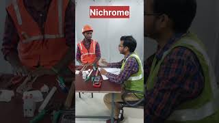 RAPID FIRE  ELECTRICIAN INTERVIEW  Heating Element  Sloder wire  Fuse Wire  iti electrician ⚡⚡ [upl. by Airalednac]