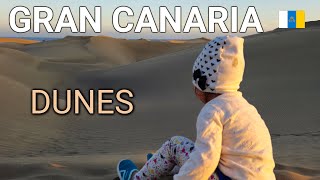 Gran Canarias dunes and caribbean beach Amadores [upl. by Shane]